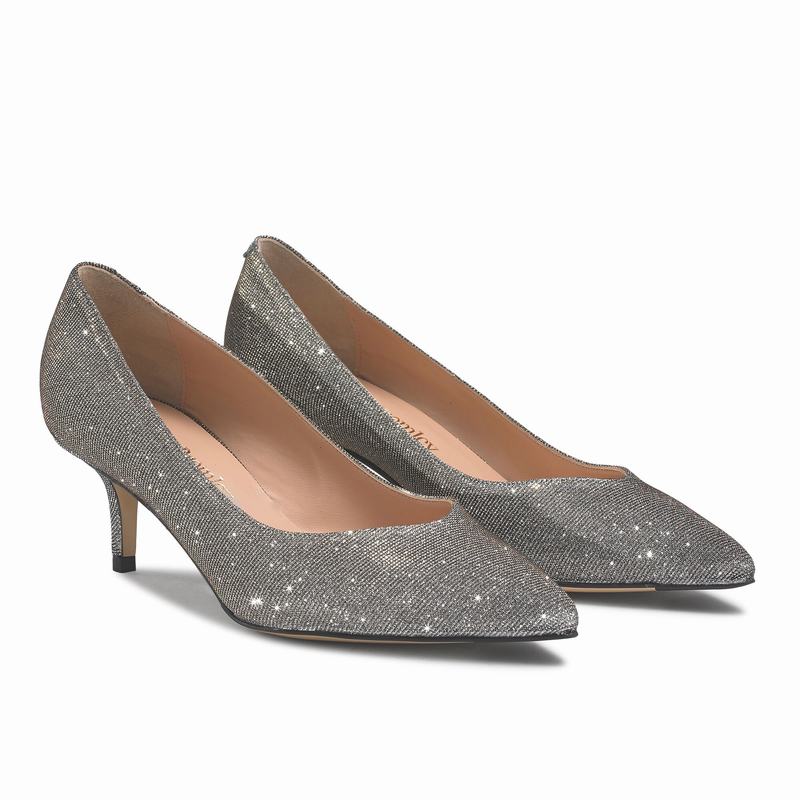 Russell And Bromley 55vcut Pumps Dam Metallic | YTP5899WS