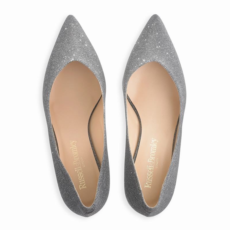 Russell And Bromley 55vcut Pumps Dam Metallic | YTP5899WS