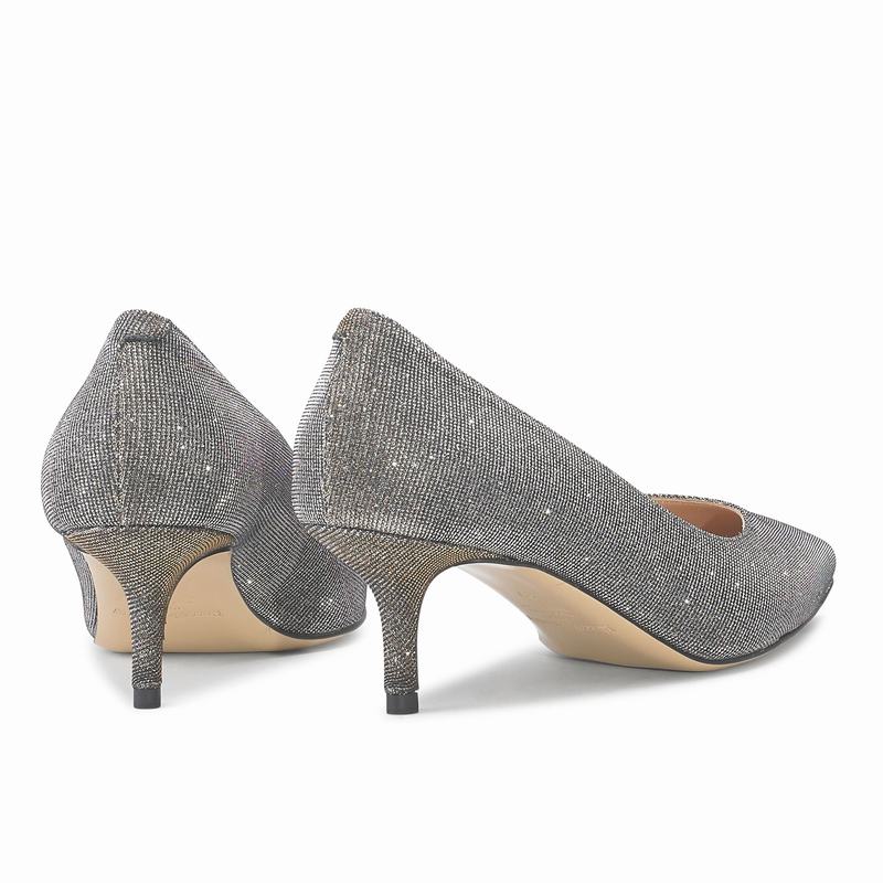 Russell And Bromley 55vcut Pumps Dam Metallic | YTP5899WS