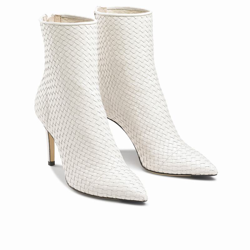 Russell And Bromley 85bootiehi Ankelboots Dam Grädde Vita | RSP9273RH