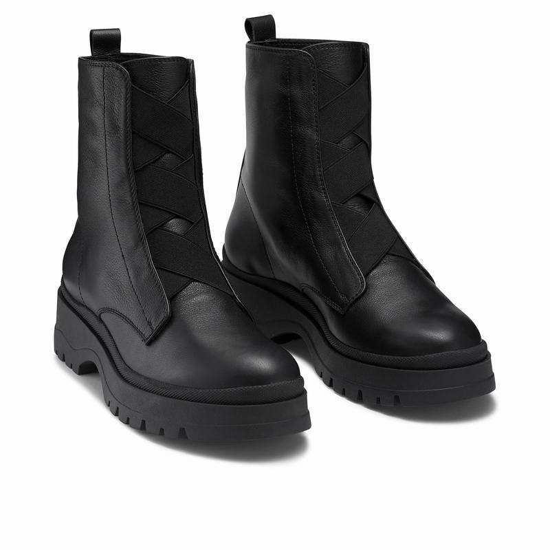 Russell And Bromley Apres Ankelboots Dam Svarta | ITW5284UM