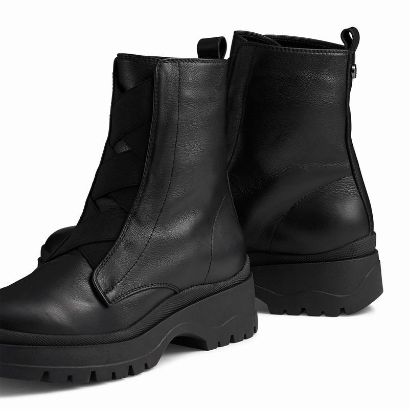 Russell And Bromley Apres Ankelboots Dam Svarta | ITW5284UM