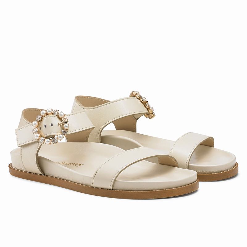 Russell And Bromley Ariel Sandaler Dam Grädde Vita | MZU8982RB