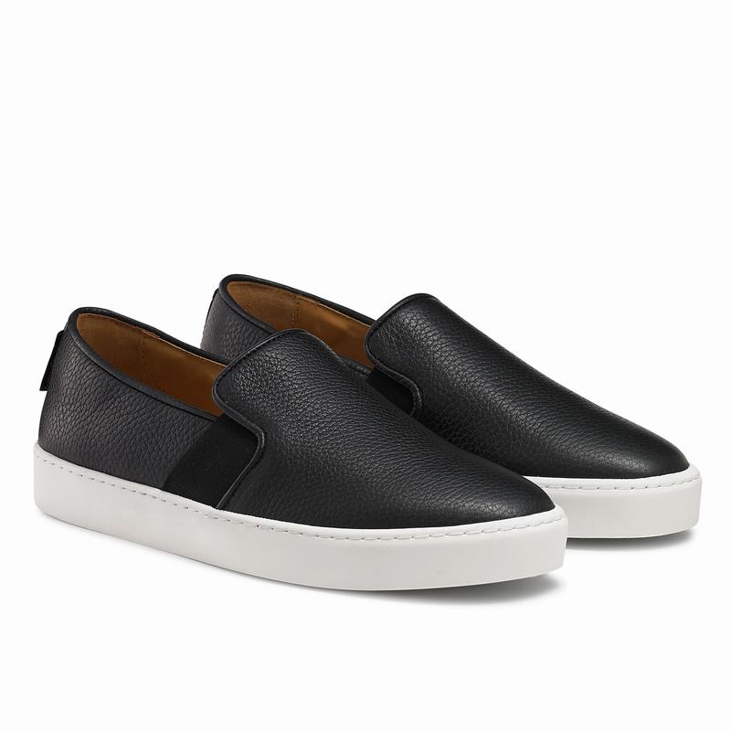 Russell And Bromley Ball Park Slip On Sneakers Dam Svarta | VVI4981LC