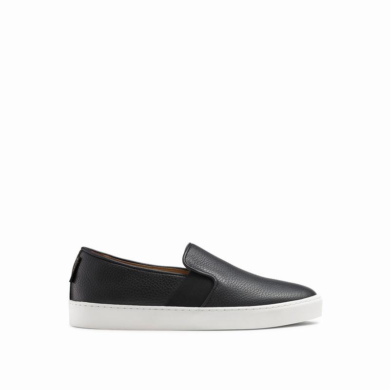 Russell And Bromley Ball Park Slip On Sneakers Dam Svarta | VVI4981LC