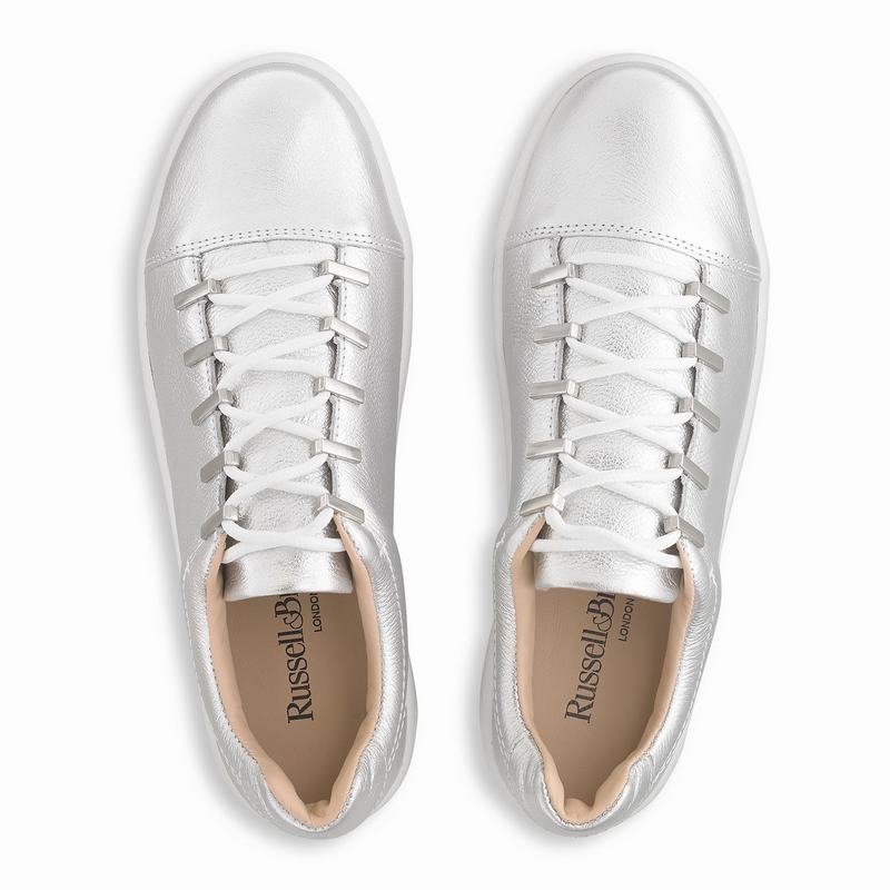 Russell And Bromley Barfly Plattform Sneakers Dam Metallic | FBD615FO