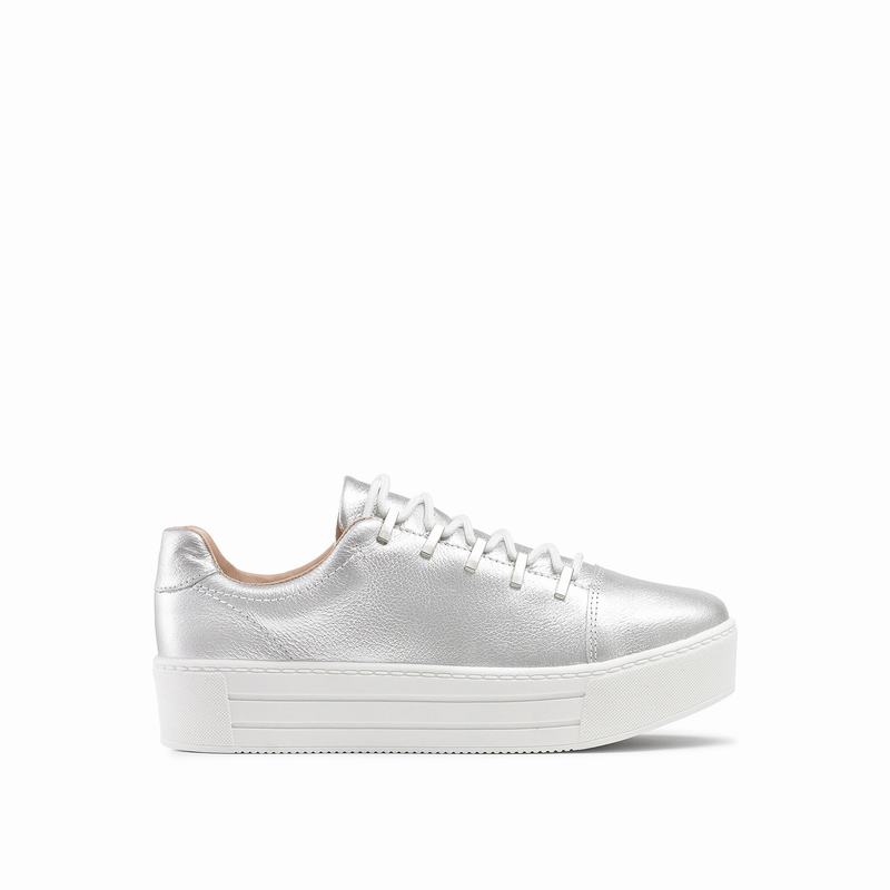 Russell And Bromley Barfly Plattform Sneakers Dam Metallic | FBD615FO