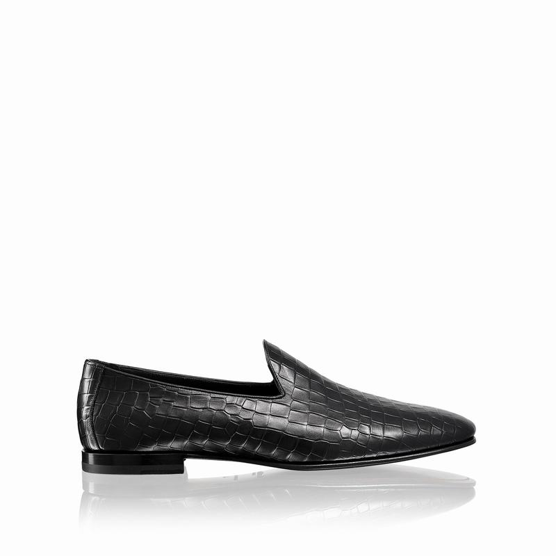 Russell And Bromley Baron Slip On Skor Herr Svarta | CJM7770PX