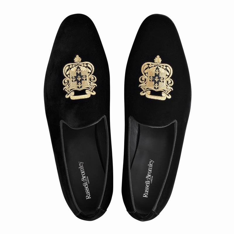 Russell And Bromley Baroque Mockasiner Herr Svarta | NLL9949DW