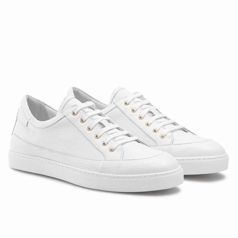 Russell And Bromley Belair Låga Sneakers Dam Vita | VMR1326ZE