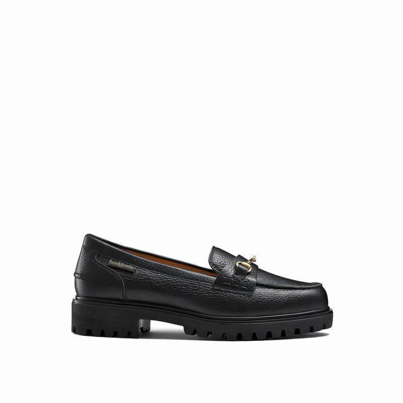 Russell And Bromley Booster Mockasiner Dam Svarta | VSX483JI