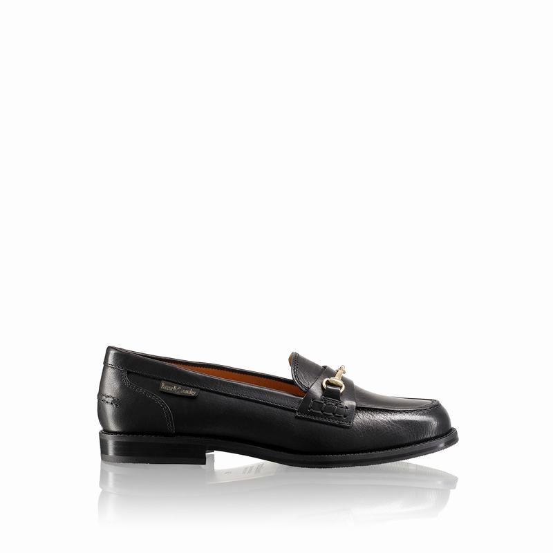 Russell And Bromley Brewster Mockasiner Dam Svarta | OPB4697MA