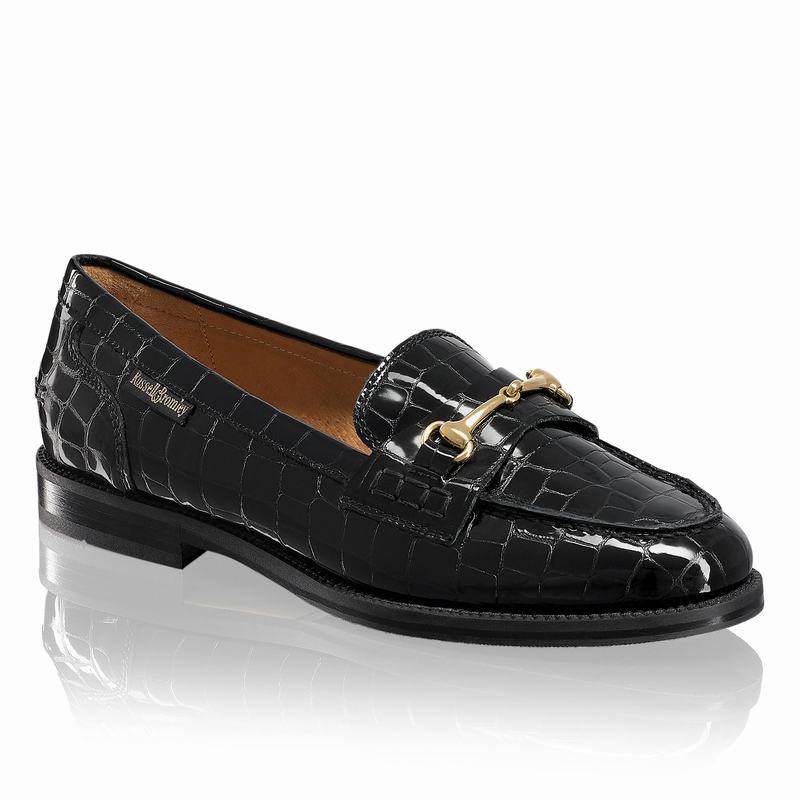 Russell And Bromley Brewster Mockasiner Dam Svarta | WEE2681JZ