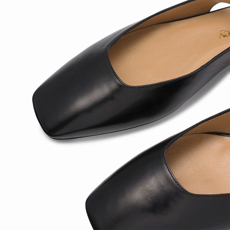 Russell And Bromley Campaign Ballerina Dam Svarta | CCB398MP