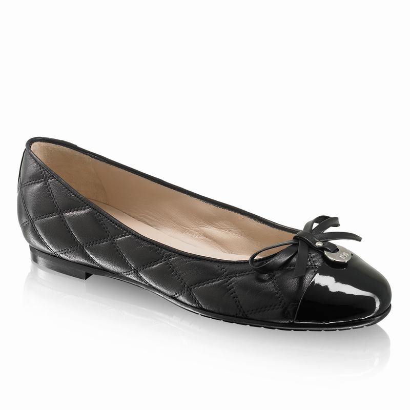 Russell And Bromley Charming Ballerina Dam Svarta | EXU4027IY