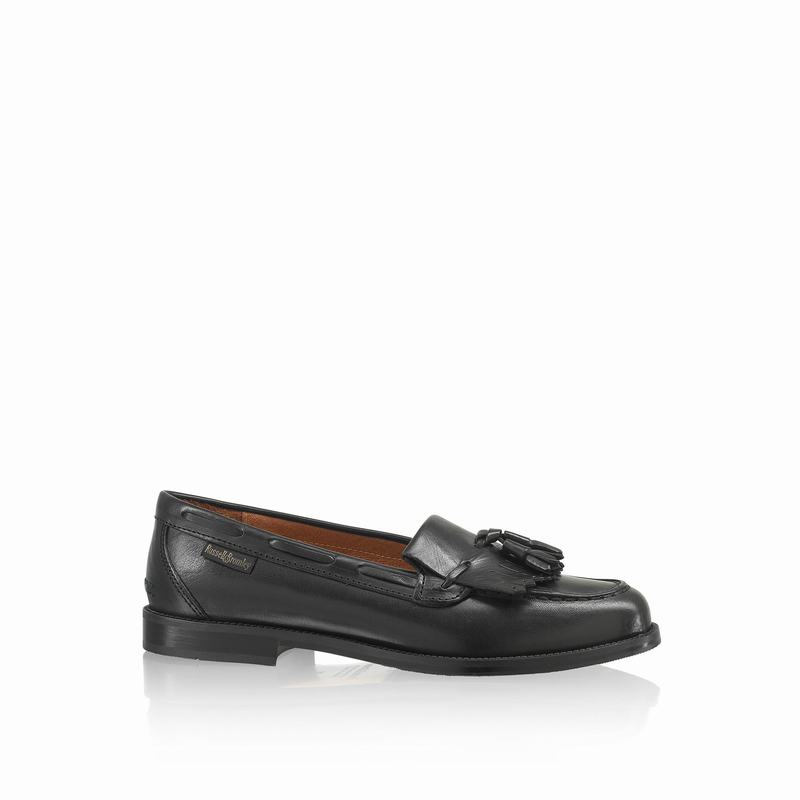 Russell And Bromley Chester Mockasiner Dam Svarta | WCT4319DX