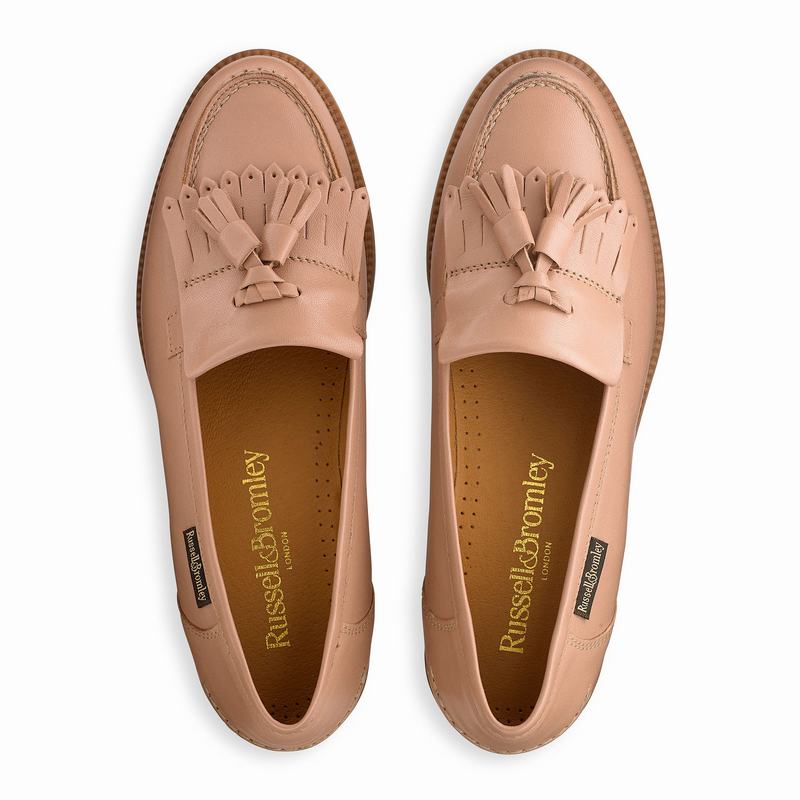 Russell And Bromley Chester Mockasiner Dam Rosa | YIC3817BQ