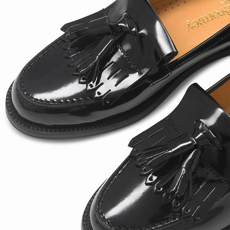 Russell And Bromley Chester Mockasiner Dam Svarta | YJM3959RG