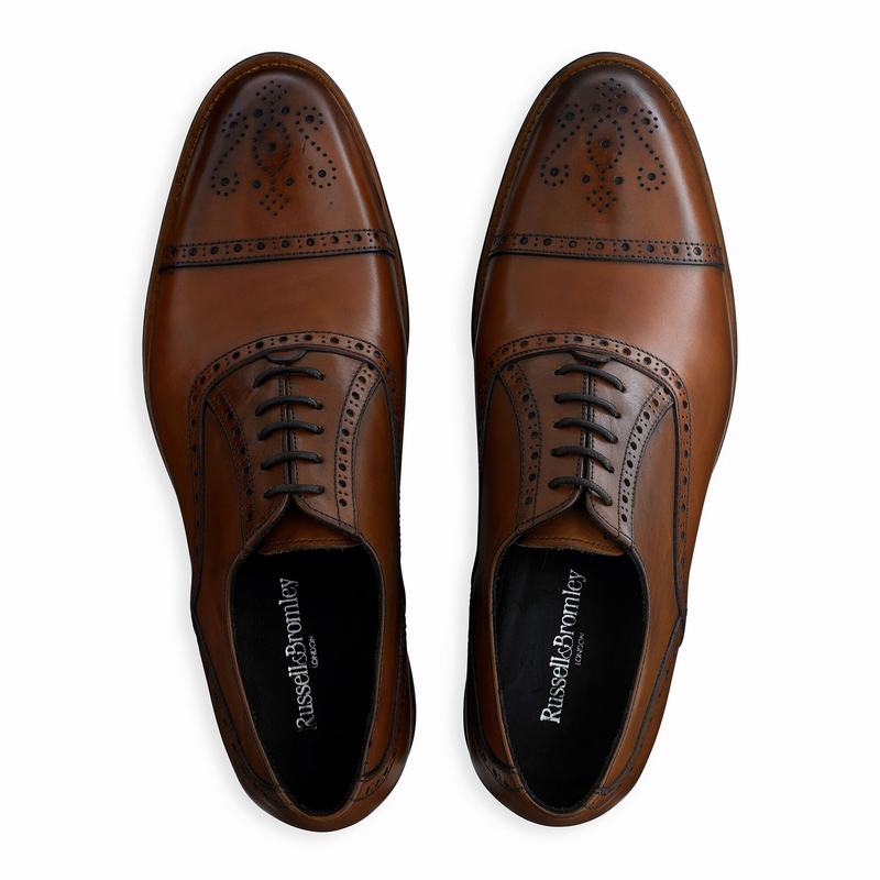 Russell And Bromley Chiltern Brogues Herr Bruna | DFI987PE