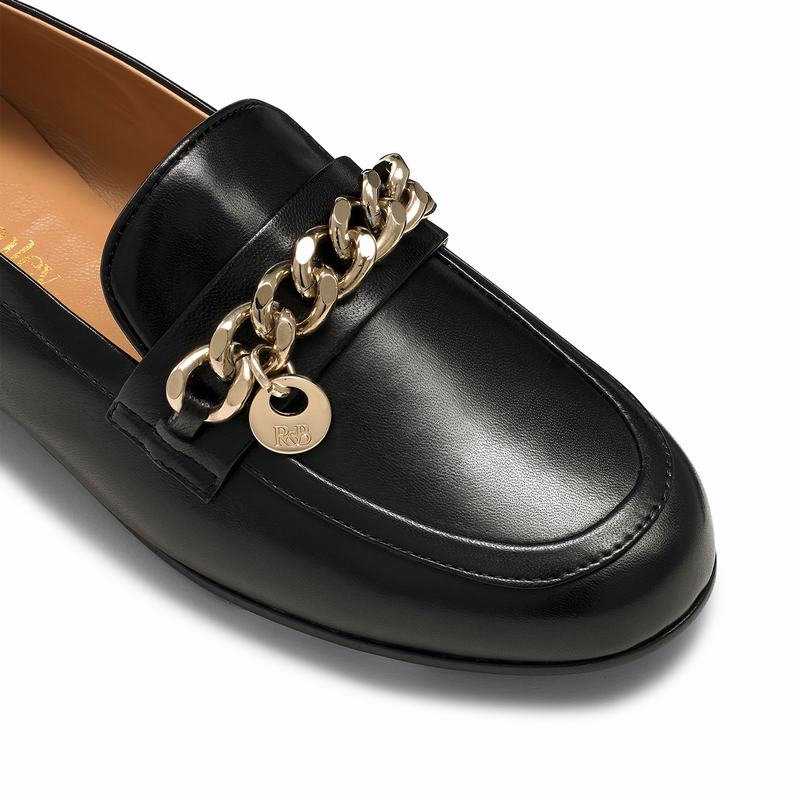 Russell And Bromley Chitchat Mockasiner Dam Svarta | LVI2370GN