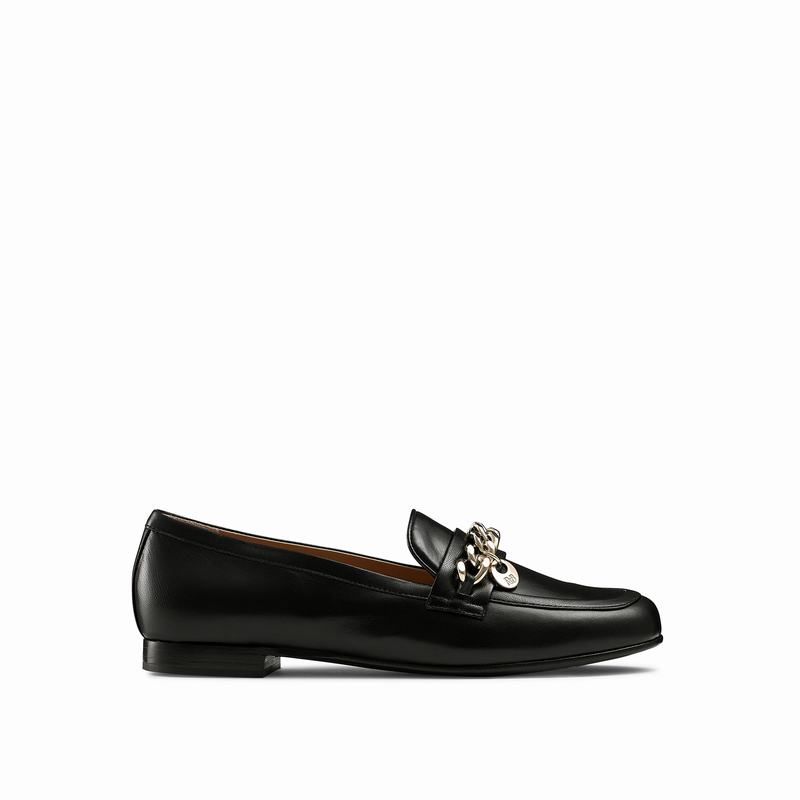 Russell And Bromley Chitchat Mockasiner Dam Svarta | LVI2370GN