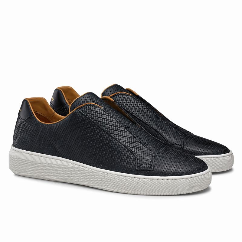 Russell And Bromley Clearway M Låga Sneakers Herr Blå | WYG4335TC