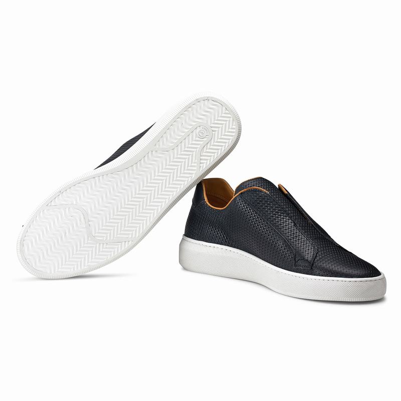 Russell And Bromley Clearway M Låga Sneakers Herr Blå | WYG4335TC