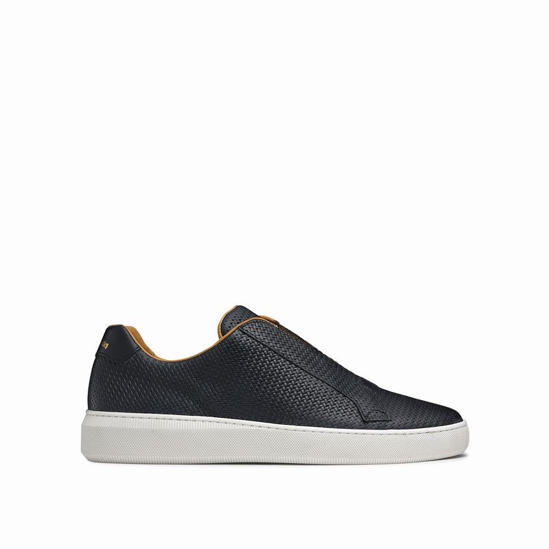 Russell And Bromley Clearway M Låga Sneakers Herr Blå | WYG4335TC