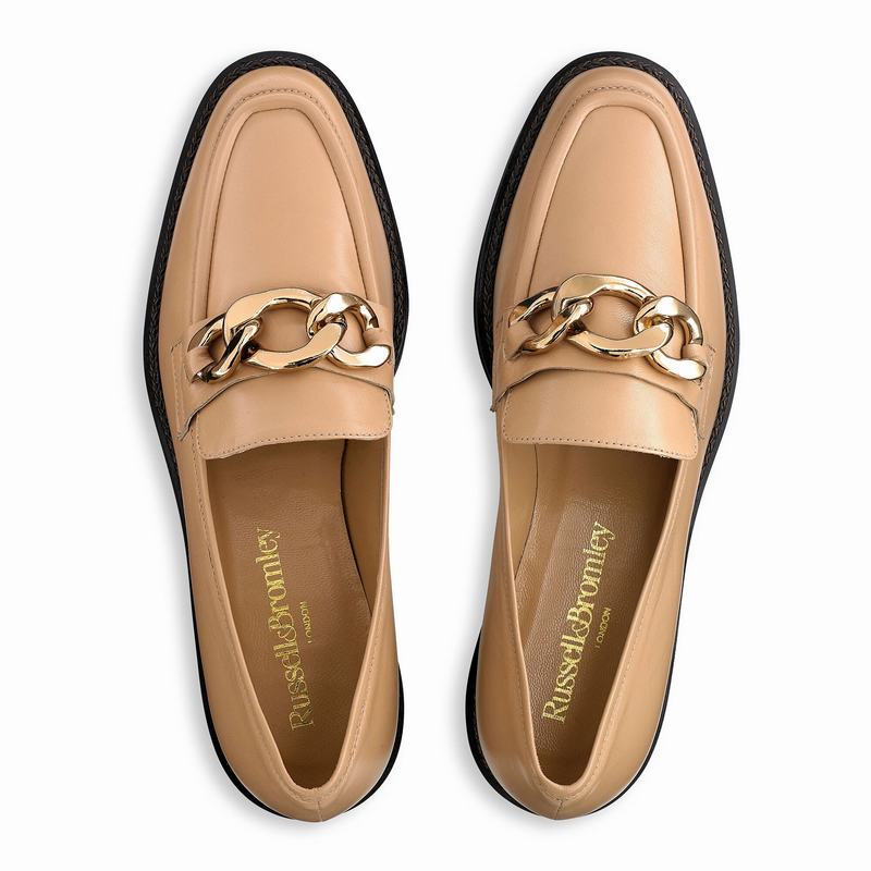 Russell And Bromley Cleopatra Mockasiner Dam Bruna | BYV379UT