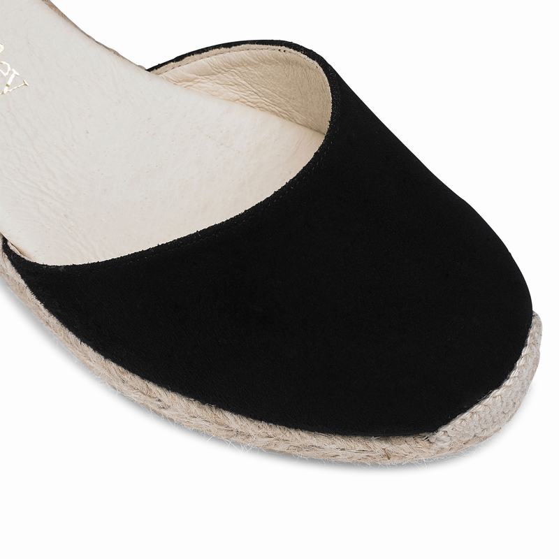 Russell And Bromley Cocowrap Espadrille Dam Svarta | CQX6168CW