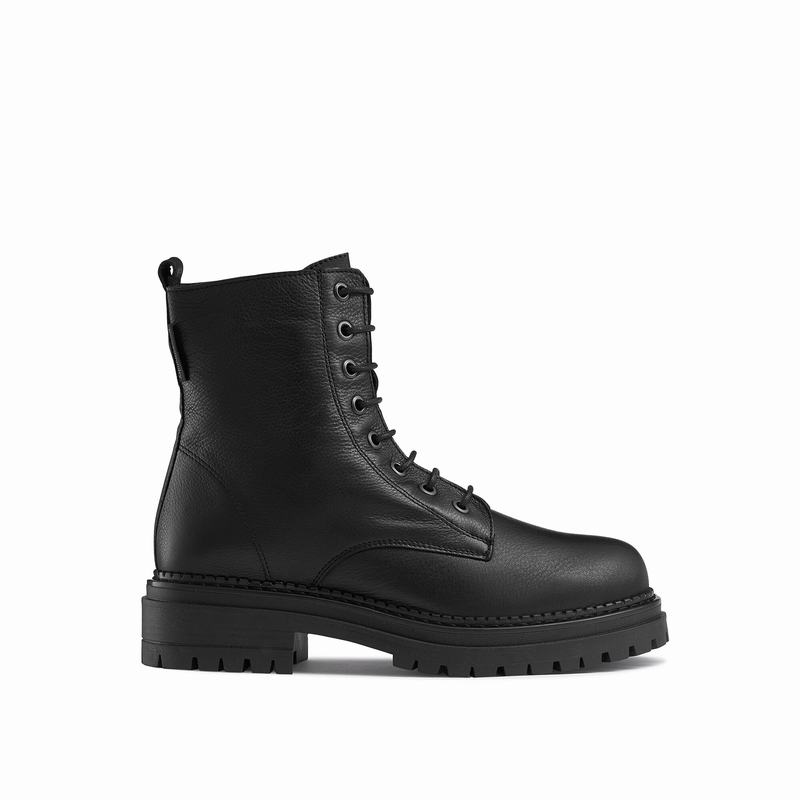 Russell And Bromley Combat Ankelboots Dam Svarta | ALO7871NJ