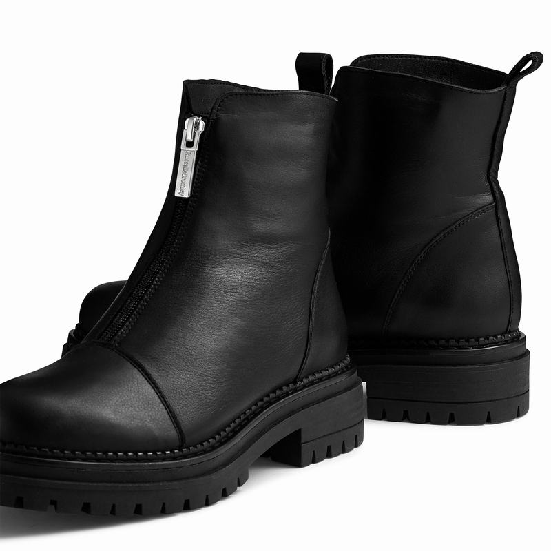 Russell And Bromley Conquest Ankelboots Dam Svarta | WXM1276HL