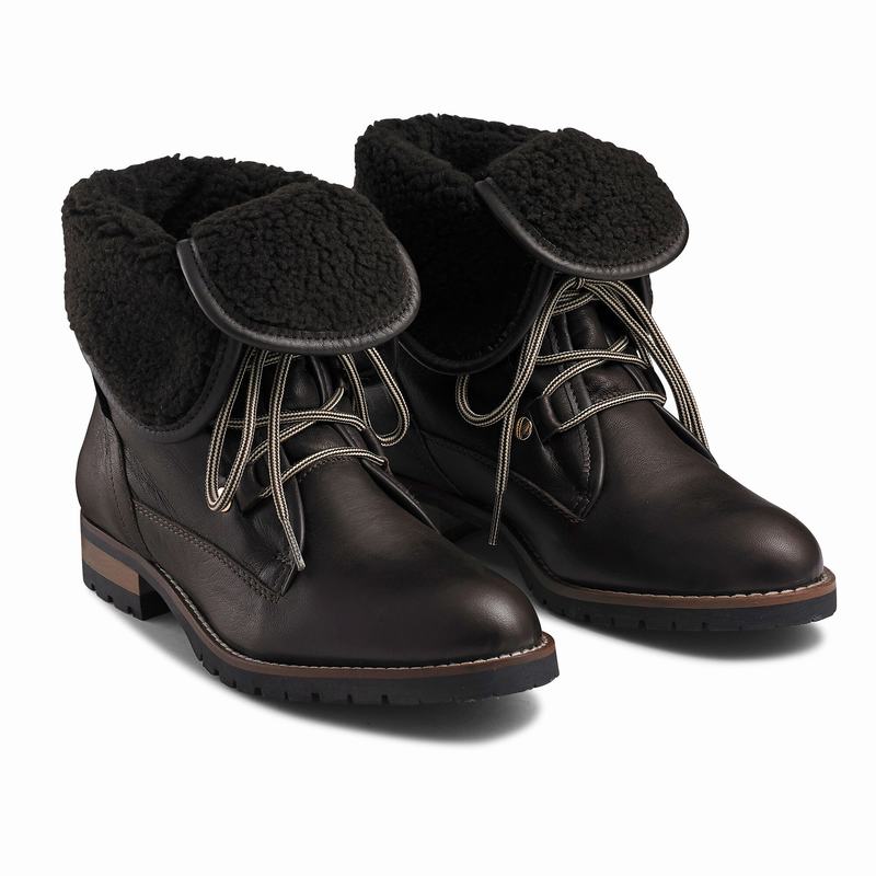 Russell And Bromley Cuddly Snörkängor Dam Bruna | SUM2710DY