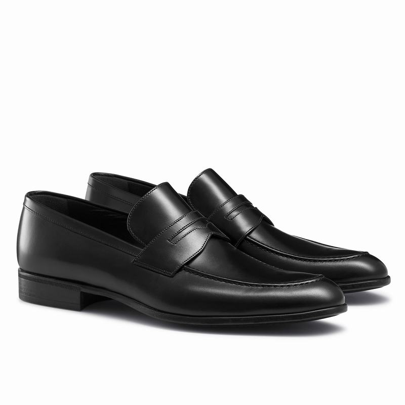 Russell And Bromley Denver Mockasiner Herr Svarta | VVK2028CS