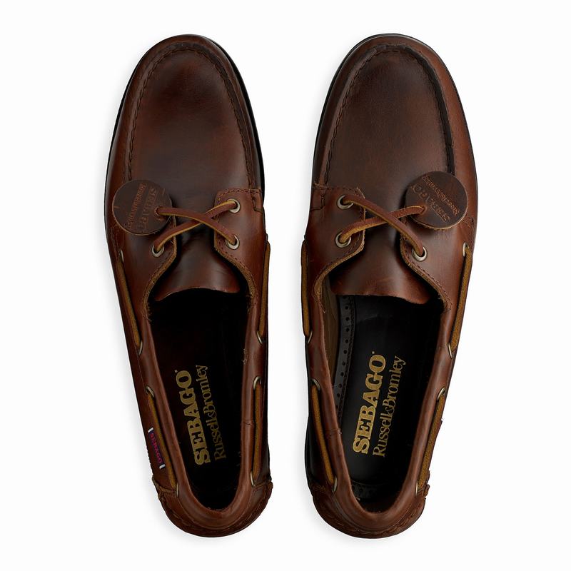 Russell And Bromley Docksides Båtskor Herr Bruna | TQK8775CW