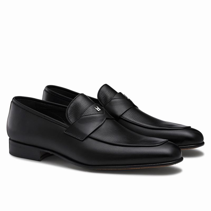 Russell And Bromley Duke Mockasiner Herr Svarta | BEF71100SZ