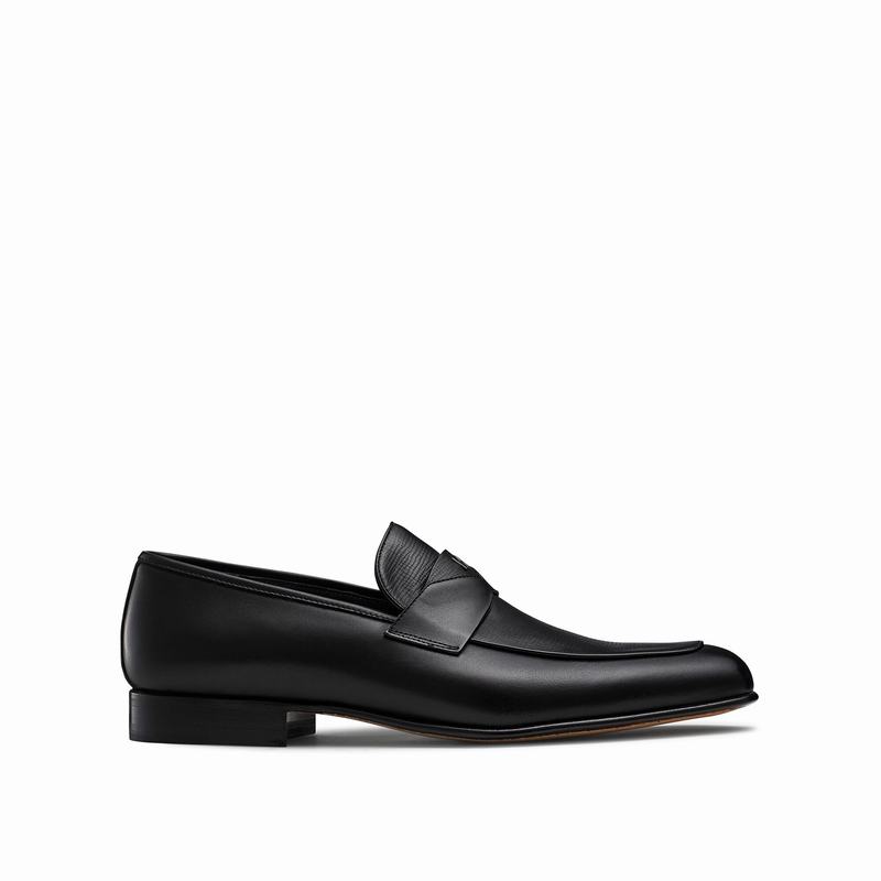 Russell And Bromley Duke Mockasiner Herr Svarta | BEF71100SZ