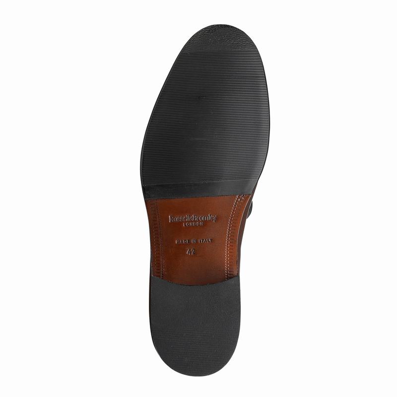 Russell And Bromley Elba Mockasiner Herr Bruna | YRE4268RY