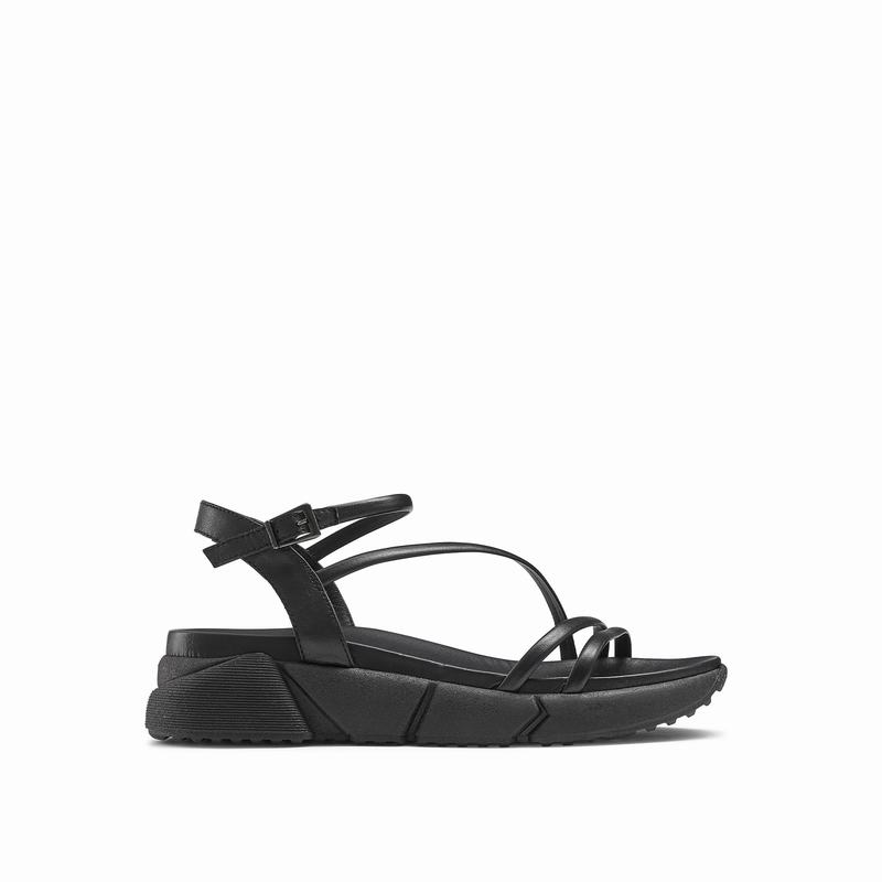 Russell And Bromley Flexible Kilklack Sandaler Dam Svarta | PJS9581WY