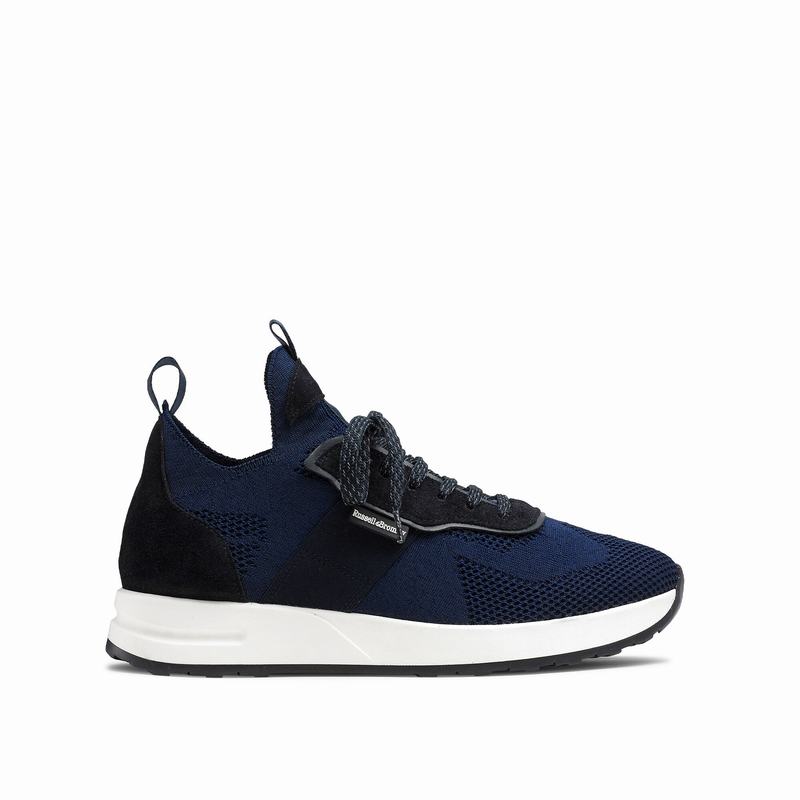 Russell And Bromley Fly Guy Låga Sneakers Herr Blå | YYA873UM