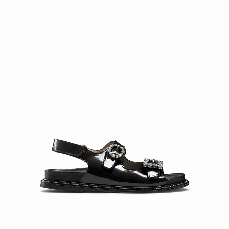 Russell And Bromley Glamour Sandaler Dam Svarta | NQR9914PR