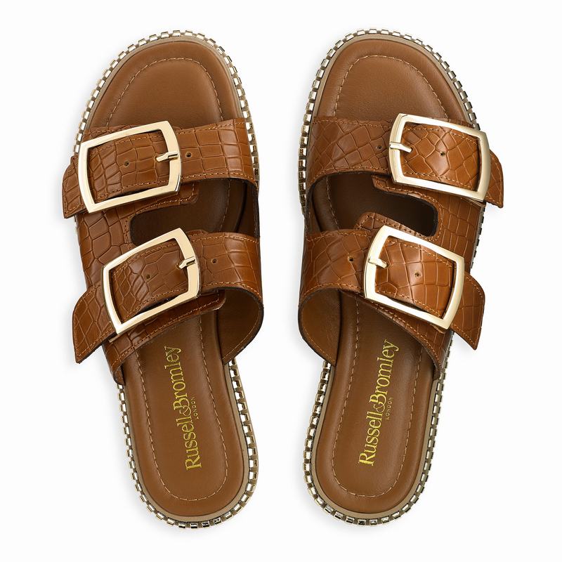 Russell And Bromley Gold Mine Sandaler Dam Bruna | CWI8175UN