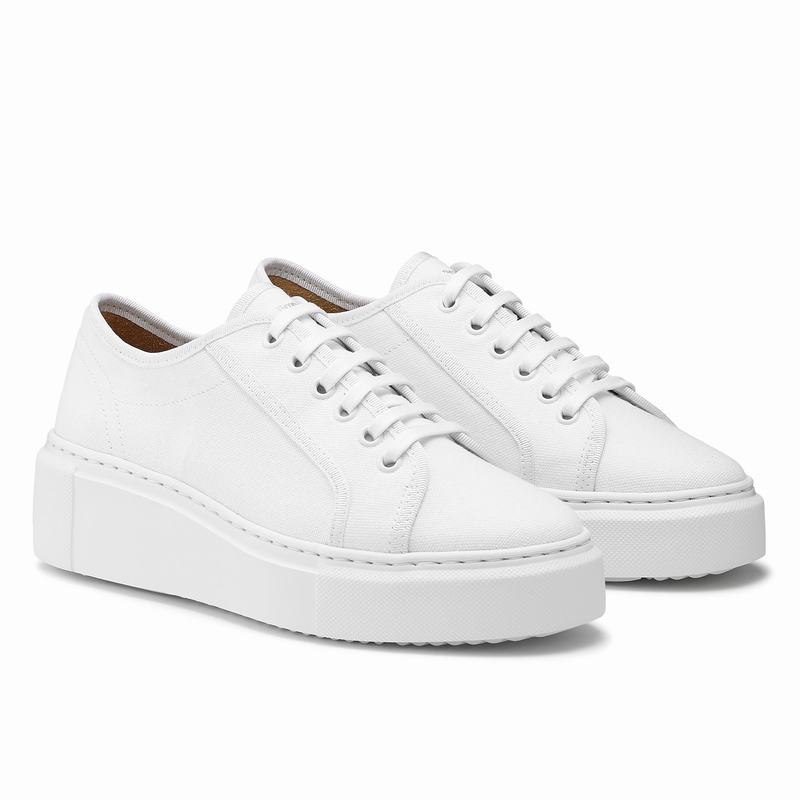 Russell And Bromley High Bar Plattform Sneakers Dam Vita | UBU8614SO