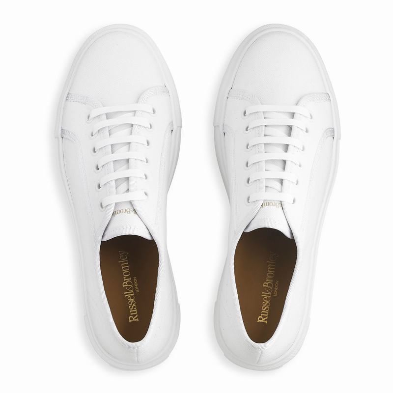 Russell And Bromley High Bar Plattform Sneakers Dam Vita | UBU8614SO