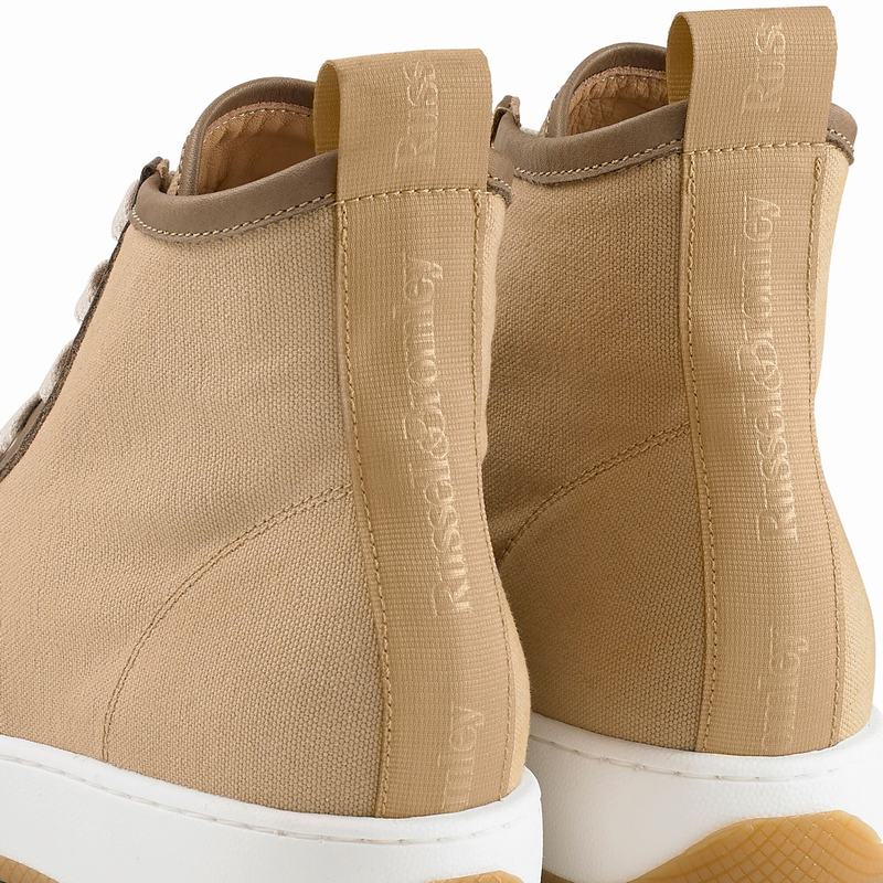 Russell And Bromley Homerun Höga Sneakers Dam Bruna | LGI916IY