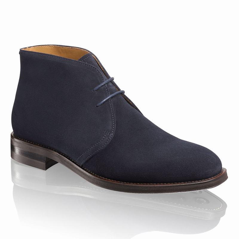 Russell And Bromley Jermyn Ökenboots Herr Blå | XGB3175XB