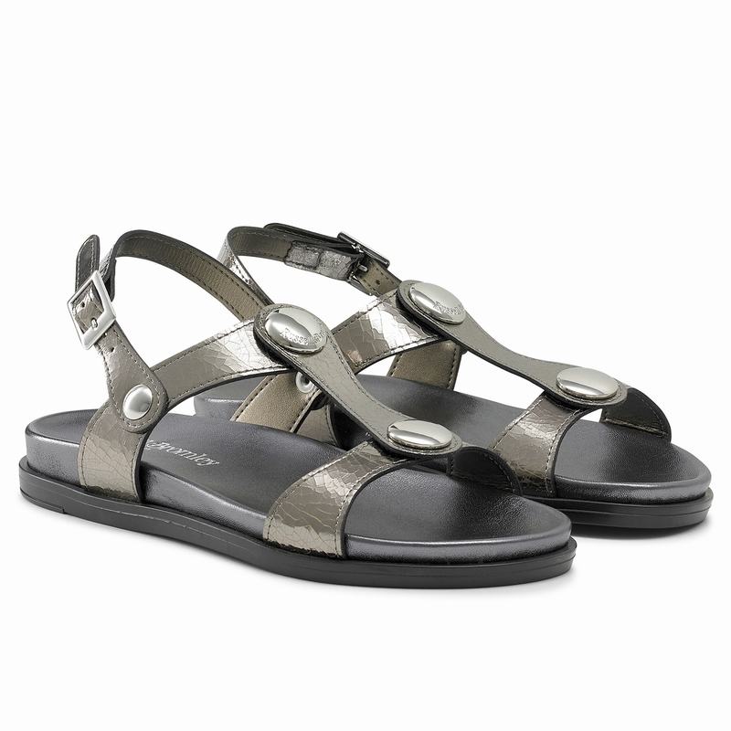 Russell And Bromley Laura Sandaler Dam Metallic | QGP5874FX