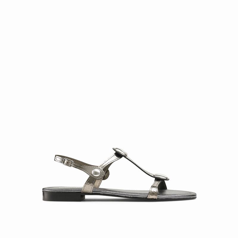 Russell And Bromley Lauren Sandaler Dam Metallic | GAZ4415XK