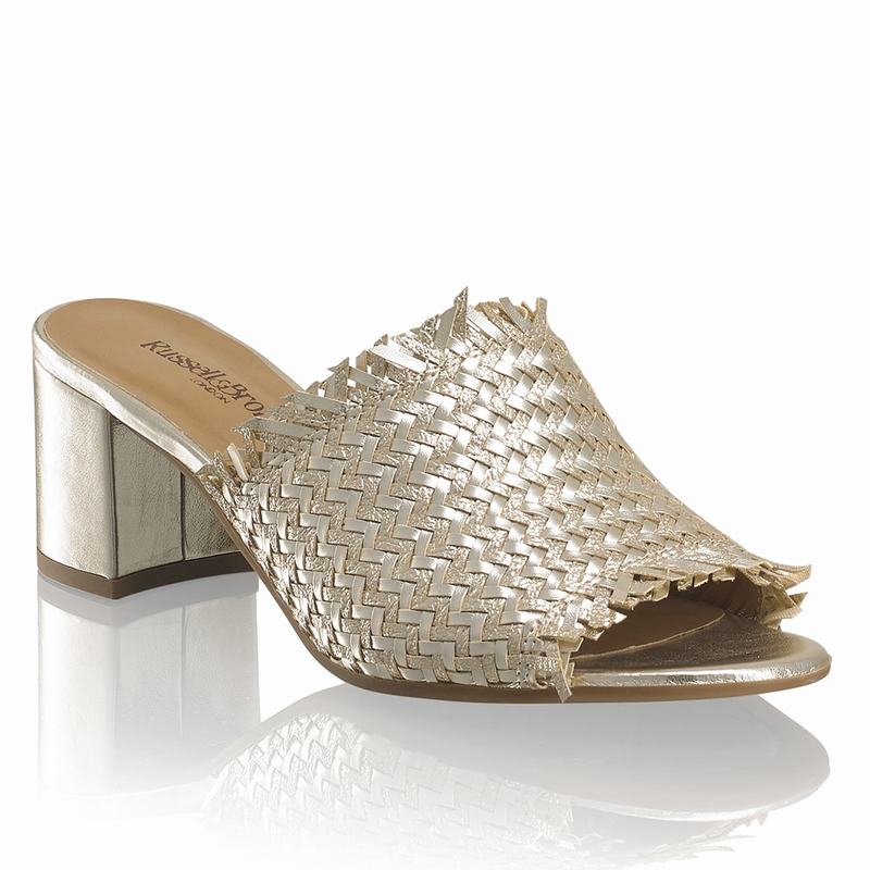 Russell And Bromley Libertymid Kilklack Sandaler Dam Guld | NNN848GW