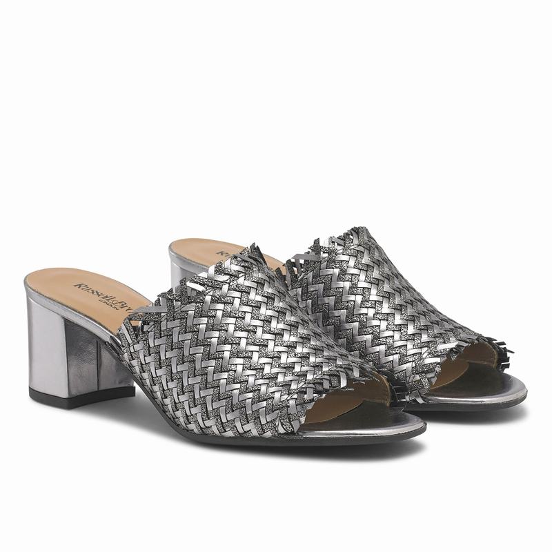 Russell And Bromley Libertymid Kilklack Sandaler Dam Metallic | QGI1563UD